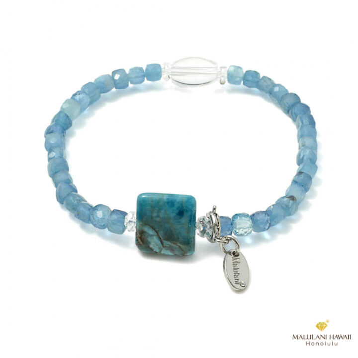 アパタイト＆ディープアクアマリン