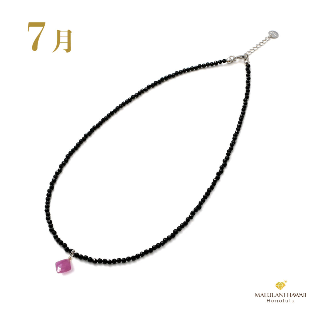 BirthStone Necklace～e ola 生命 7月～