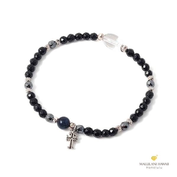Black Cross Silver