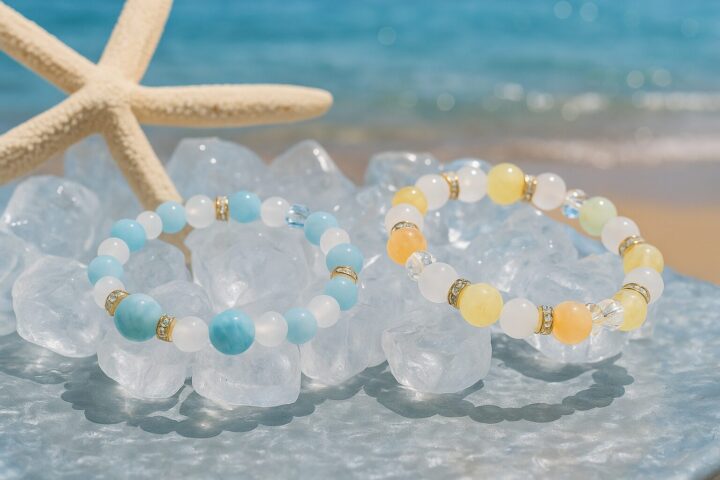 夏のストレスを和らげる！心を癒すひんやり　パワーストーン　天然石の魅力についてご紹介します