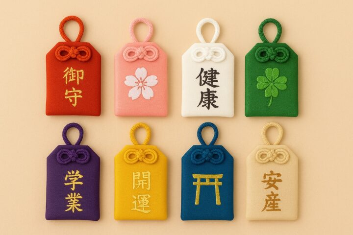種類別|願い別の代表的なお守り一覧
