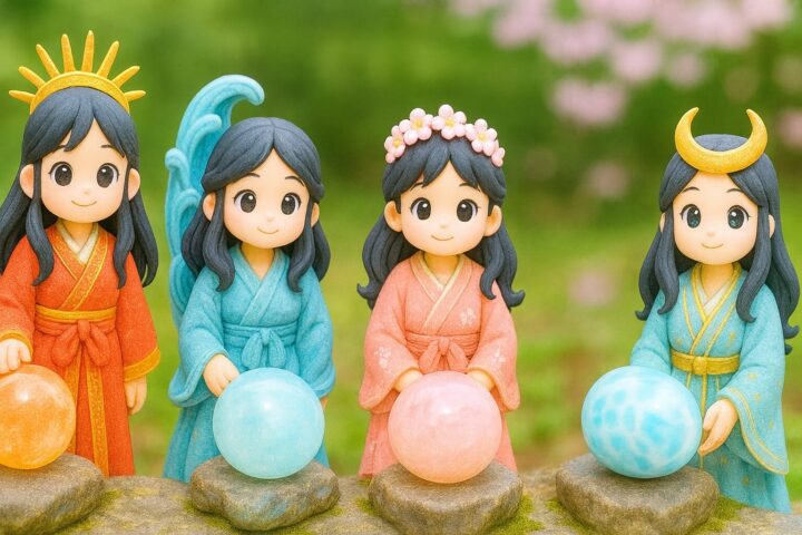神話に宿る石の力─日本神話の女神たちとパワーストーン　天然石の物語についてご紹介致します