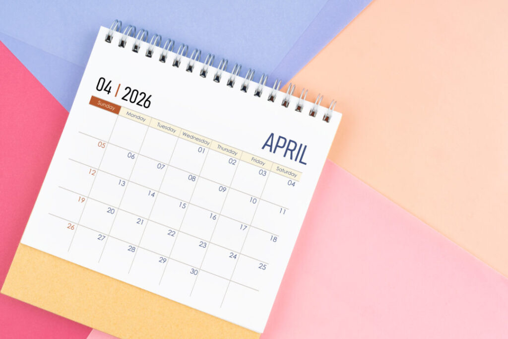 2026年4月の開運日をお知らせします！　パワーストーン　天然石 おすすめアイテムもご紹介